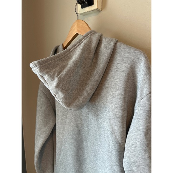 Grey Cat Graphic Hoodie Sweatshirt Personal Cat‎ Servant Pullover Size S - Picture 6 of 9